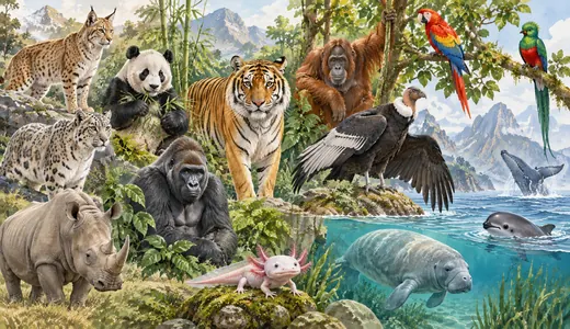 Animales en peligro de extinción