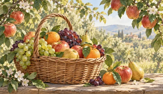 Illustration: Fruits of the spirit Word Search