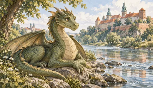 Ilustracja: Wykreślanka Legendy polskie
