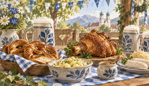 Illustration: Oktoberfest Suchsel