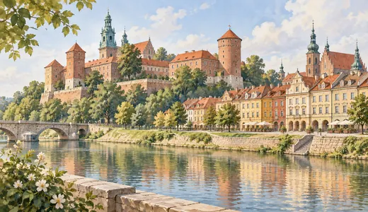 Ilustracja: Wykreślanka Polskie miasta